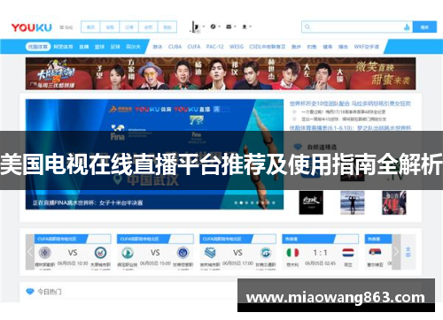 美国电视在线直播平台推荐及使用指南全解析